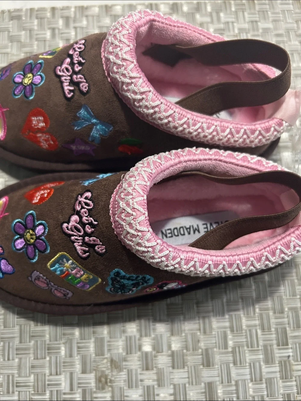 Steve Madden cozy slip